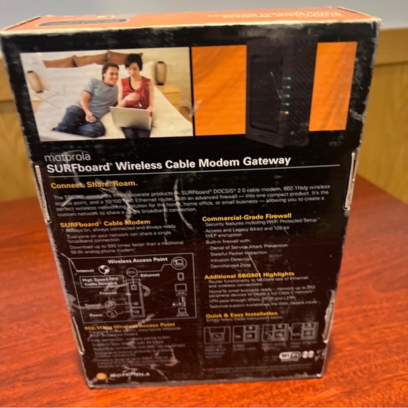 Motorola Surfboard Modem SBG901 - Picture 3 of 4